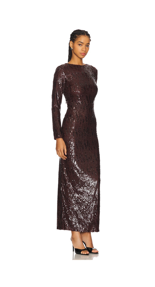 Sequins Maxi Dress